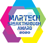 MarTech Breakthrough Awards 2020 Winner