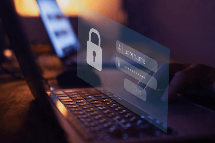 Secure access to an online self-service portal